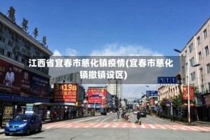 江西省宜春市慈化镇疫情(宜春市慈化镇撤镇设区)