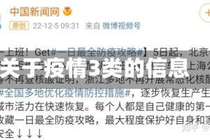 关于疫情3类的信息