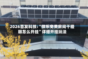2026首发科技:“微乐免费房间干瞪眼怎么开挂”详细开挂玩法