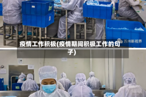 疫情工作积极(疫情期间积极工作的句子)