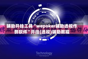 辅助开挂工具“wepoker辅助透视作弊软件”开挂(透视)辅助教程