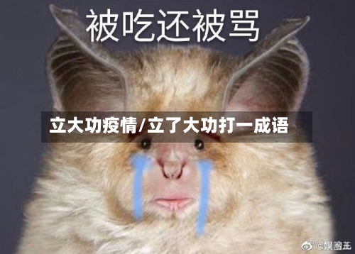 立大功疫情/立了大功打一成语-第1张图片
