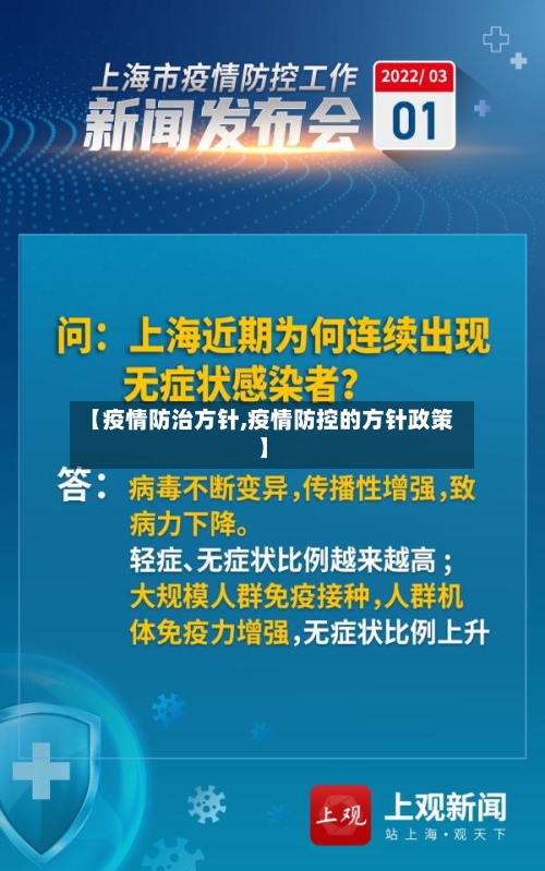 【疫情防治方针,疫情防控的方针政策】-第2张图片