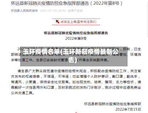 玉环疫情名单(玉环新冠疫情最新公告)-第2张图片