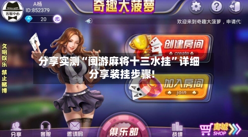 分享实测“闽游麻将十三水挂”详细分享装挂步骤!-第3张图片