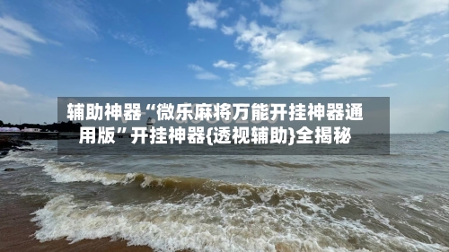 辅助神器“微乐麻将万能开挂神器通用版”开挂神器{透视辅助}全揭秘-第3张图片