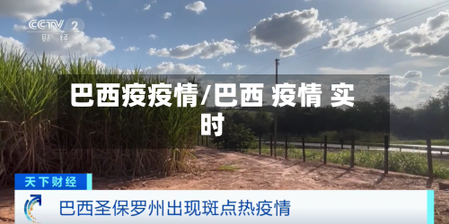 巴西疫疫情/巴西 疫情 实时-第1张图片