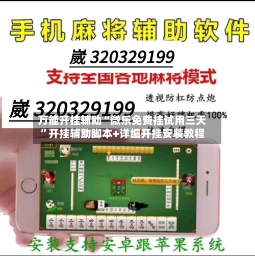 万能开挂辅助“微乐免费挂试用三天	”开挂辅助脚本+详细开挂安装教程-第2张图片