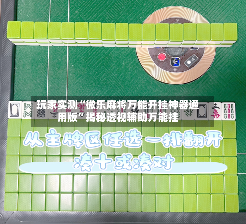玩家实测“微乐麻将万能开挂神器通用版	”揭秘透视辅助万能挂-第1张图片