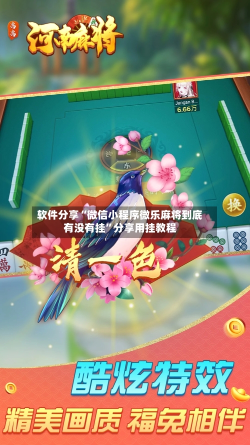 软件分享“微信小程序微乐麻将到底有没有挂”分享用挂教程-第1张图片