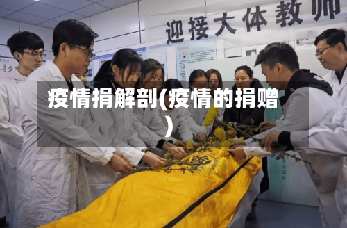 疫情捐解剖(疫情的捐赠)-第2张图片