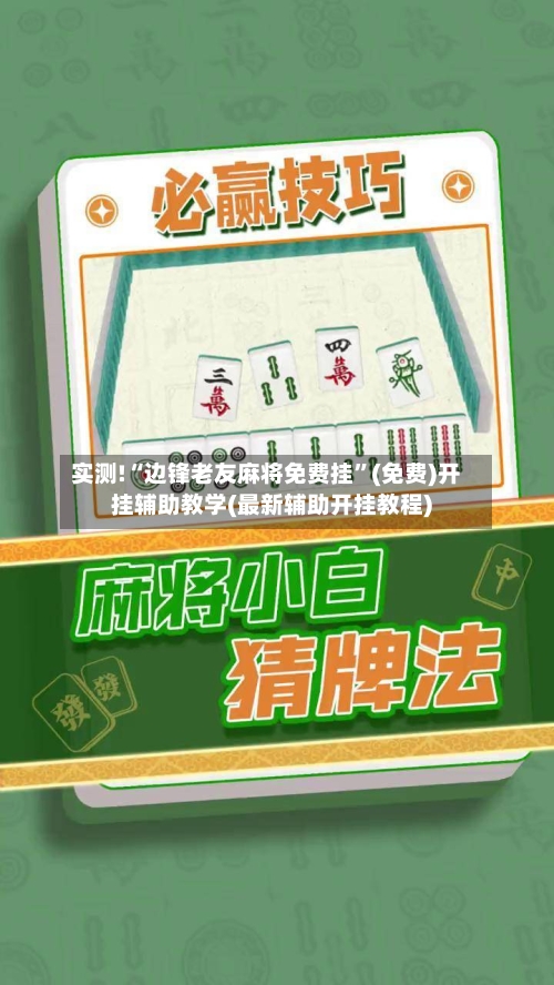 实测!“边锋老友麻将免费挂”(免费)开挂辅助教学(最新辅助开挂教程)-第3张图片