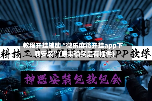 教程开挂辅助“微乐麻将开挂app下载安装”(原来确实是有插件)-第2张图片