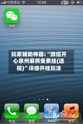 玩家辅助神器:“微信开心泉州麻将免费挂(透视)”详细开挂玩法-第1张图片
