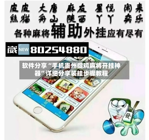 软件分享“手机贵州捉鸡麻将开挂神器”详细分享装挂步骤教程-第3张图片