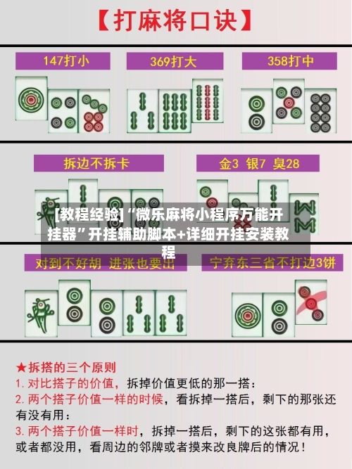 [教程经验]“微乐麻将小程序万能开挂器”开挂辅助脚本+详细开挂安装教程-第3张图片