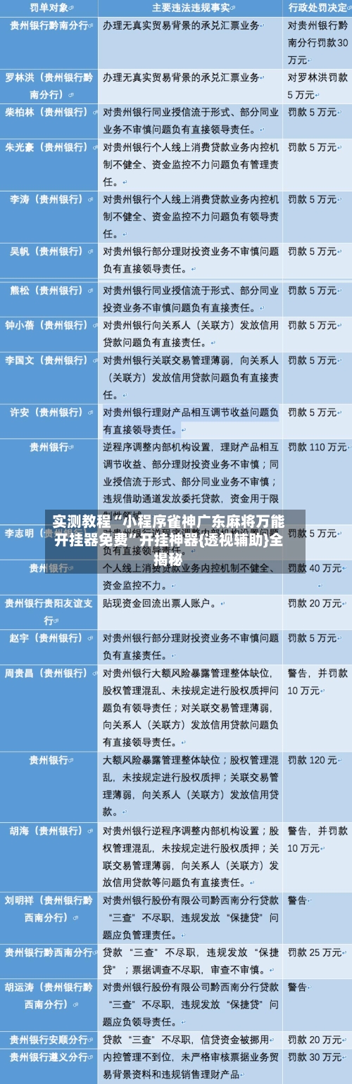 实测教程“小程序雀神广东麻将万能开挂器免费”开挂神器{透视辅助}全揭秘-第2张图片