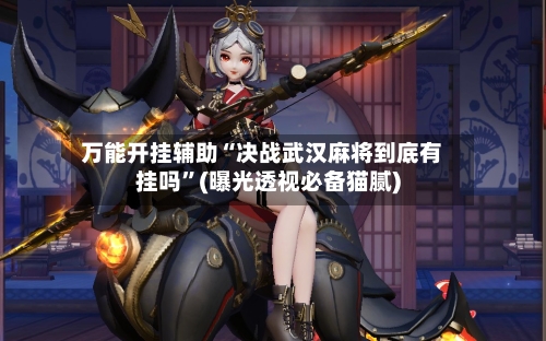 万能开挂辅助“决战武汉麻将到底有挂吗”(曝光透视必备猫腻)-第3张图片